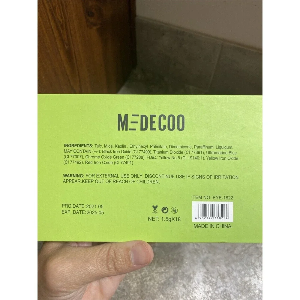 Avocado Eyeshadow Palette‎ Medecoo Bold Glitter Shimmer Greens & More!